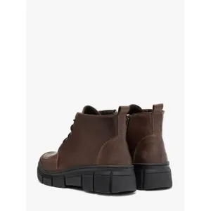 Isolated ankle boots with non-woven fabric for women Ryłko Ramona image-4