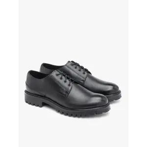 Leather lace-up loafers Ryłko image-1