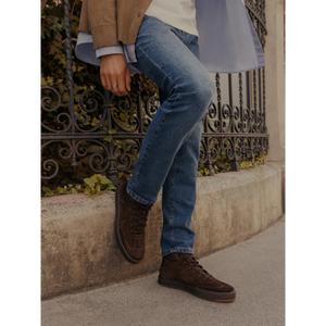 Sænkede støvler i ruskind og syntetisk materiale Ryłko Jacob image-4