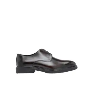 Leather lace-up loafers Ryłko image-0