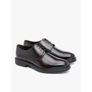 Leather lace-up loafers Ryłko image-1