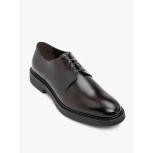 Leather lace-up loafers Ryłko image-3