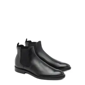 Full-grain leather ankle boots Ryłko Chelsea Oktans image-1