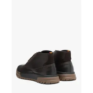 Full-grain leather and nubuck ankle boots Ryłko Modest image-4