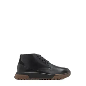Full-grain leather and nubuck ankle boots Ryłko Modest image-0