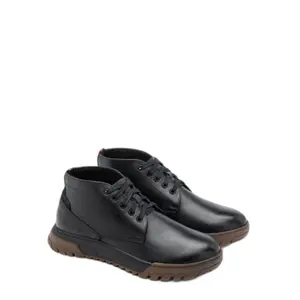 Full-grain leather and nubuck ankle boots Ryłko Modest image-1