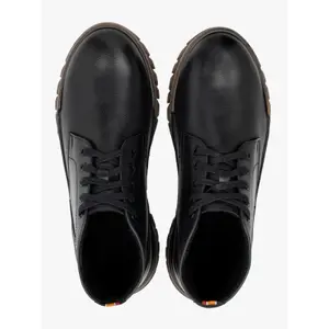 Full-grain leather and nubuck ankle boots Ryłko Modest image-3