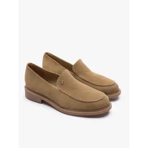 Mocassini in suede con tacco basso donna Ryłko Camila image-1
