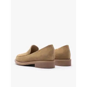 Mocassini in suede con tacco basso donna Ryłko Camila image-2