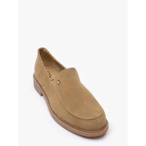 Mocassini in suede con tacco basso donna Ryłko Camila image-3