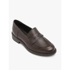 Women's leather loafers Ryłko image-3