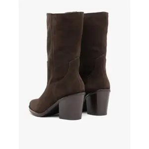 Damen Wildleder Cowboy Stiefel Ryłko image-3