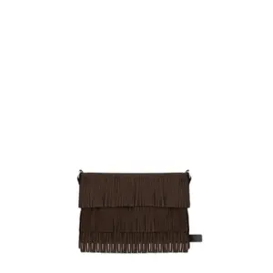 Women's pompom shoulder bag Ryłko image-0