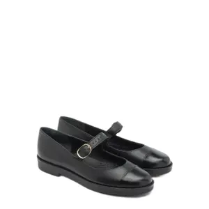 Ballet flats with strap and buckle for women Ryłko Kinga image-0