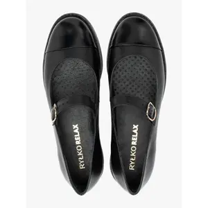 Ballet flats with strap and buckle for women Ryłko Kinga image-3