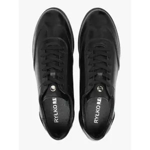 Leather lace-up trainers for women Ryłko Kinga image-4
