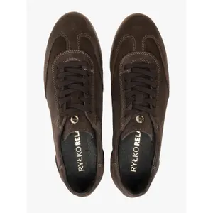 Suede leather trainers for women Ryłko Kinga image-4