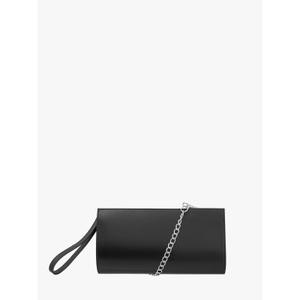 Leather clutch with chain for women Ryłko image-2