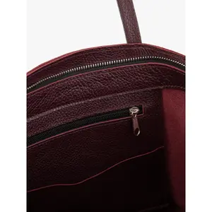 Leather tote bag for women Ryłko image-3