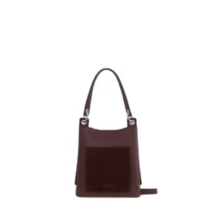 Women's leather shoulder bag Ryłko image-0