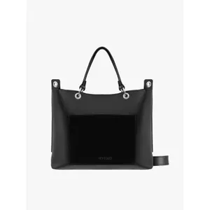 Leather and Suede Tote Bag Ryłko image-0