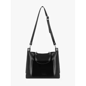 Leather and Suede Tote Bag Ryłko image-1