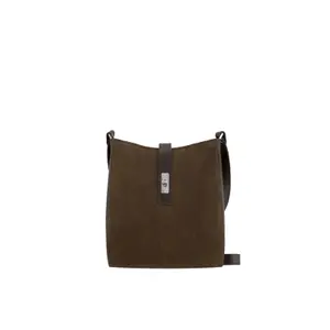 Borsa a mano in pelle strutturata donna Ryłko image-0