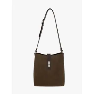 Borsa a mano in pelle strutturata donna Ryłko image-3