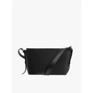 Leather and Suede Shoulder Bag Ryłko image-2