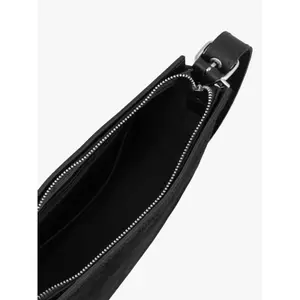 Leather and Suede Shoulder Bag Ryłko image-5