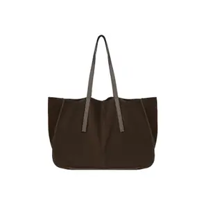 Leather tote bag for women Ryłko A4 image-0