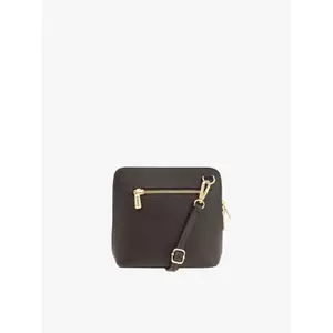 Leather Zip Shoulder Bag for Women Ryłko image-1