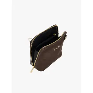 Leather Zip Shoulder Bag for Women Ryłko image-4