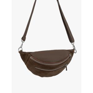 Sac à main en cuir combiné femme Ryłko image-3