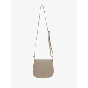Bolsa tira em couro e camurça mulher Ryłko image-2