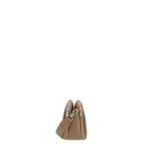 Sac à main beige verni femme Ryłko image-1