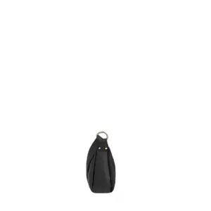 Leather handbag with hair-like finish for women Ryłko image-2