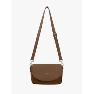 Sac à main en cuir et daim femme Ryłko image-3