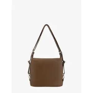 Light leather backpack for women Ryłko image-1