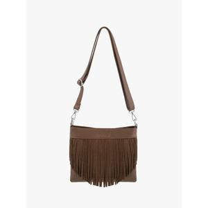 Light boho fringe handbag for women Ryłko image-4