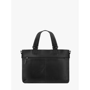 Leather laptop bag Ryłko image-2