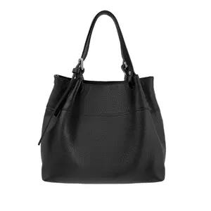 Genuine Leather and Suede Handbag for Women Ryłko image-2