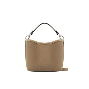 Sac à main en cuir et en daim femme Ryłko image-0