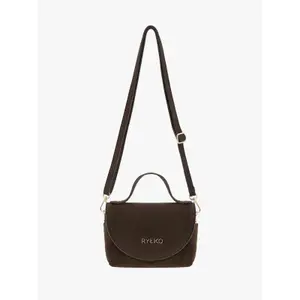 Small Velvet Handbag Ryłko image-2