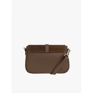 Premium Leather and Suede Handbag Women Ryłko image-1