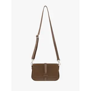 Premium Leather and Suede Handbag Women Ryłko image-3