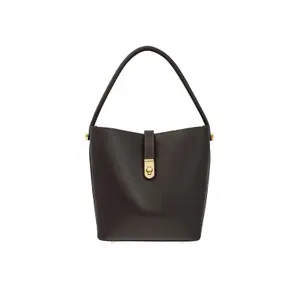 Elegant leather handbag for women Ryłko image-0