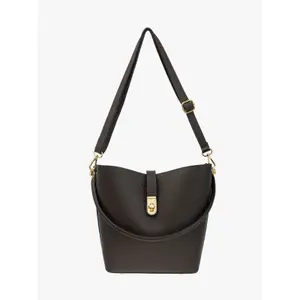 Elegant leather handbag for women Ryłko image-1