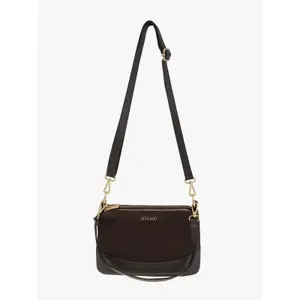 Sac bandoulière en cuir et daim femme Ryłko image-3