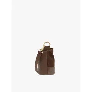 Sac à main en cuir et daim femme Ryłko image-2